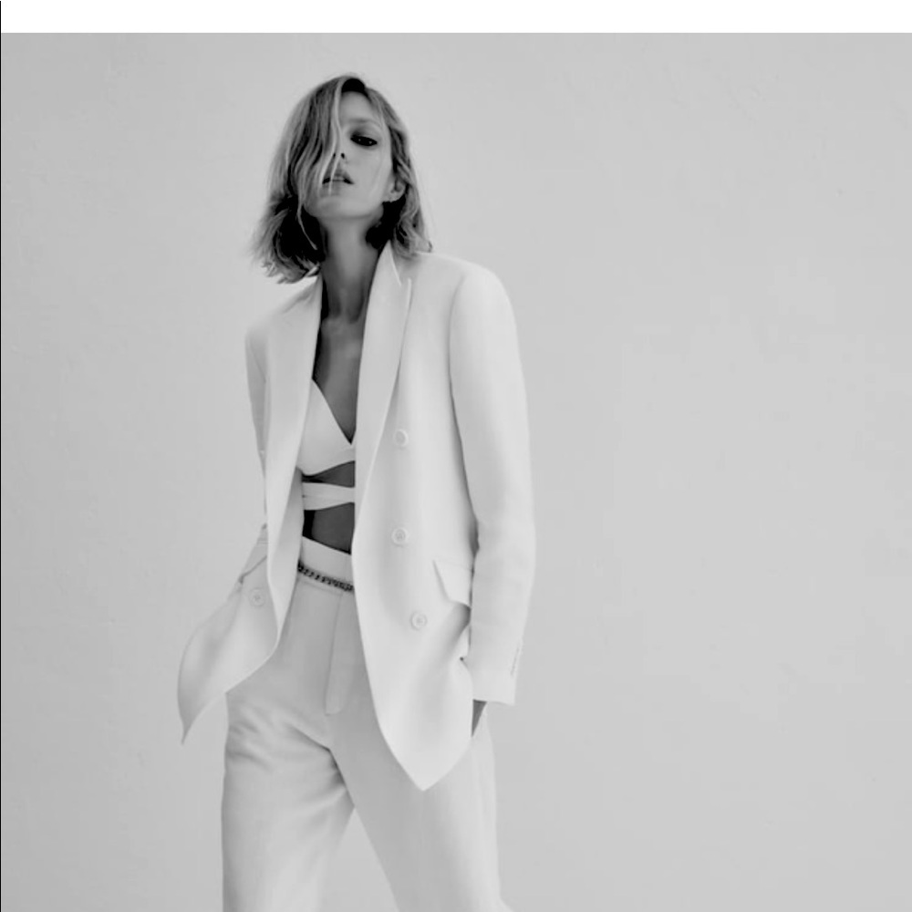 Linen Blazer Zara XS